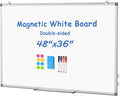 WALGLASS Large White Board Dry Erase by WALGLASS