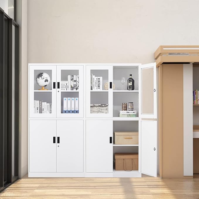 STANI Metal Storage Cabinet, Locking Steel Cabinet - Image 4