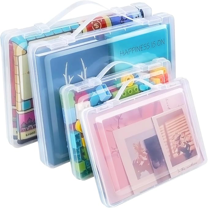 4-Pack Arts & Crafts Storage Boxes by GAGANIU
