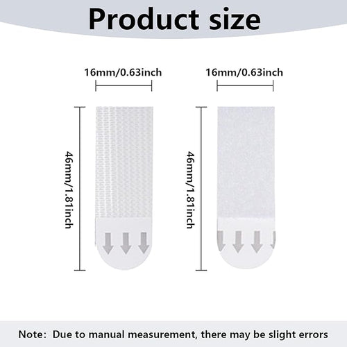 24 Pairs Picture Hanging Strips Heavy Duty, Hanging Pictures Without Nails - Image 2