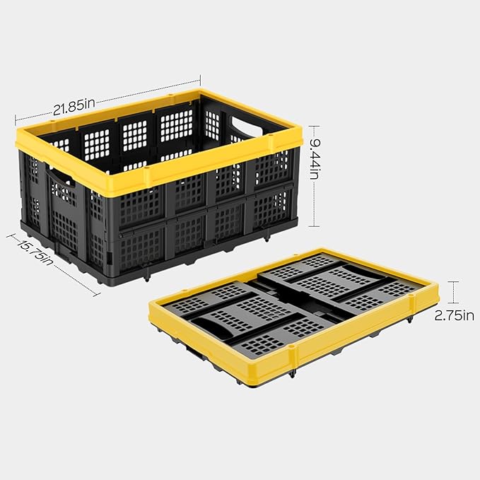 49L Collapsible Crate, Milk Crate - Image 2