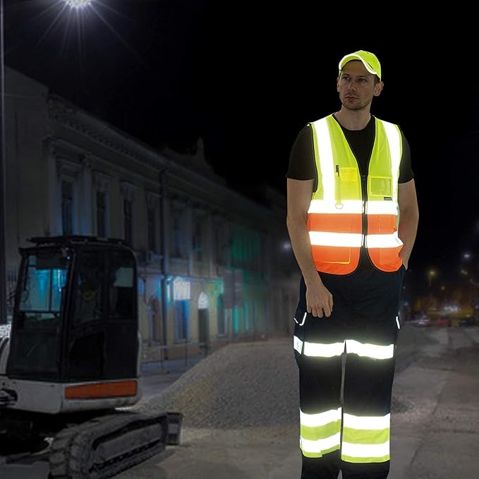 A-SAFETY High Visibility Reflective Safety Vest Customize Logo - Image 7