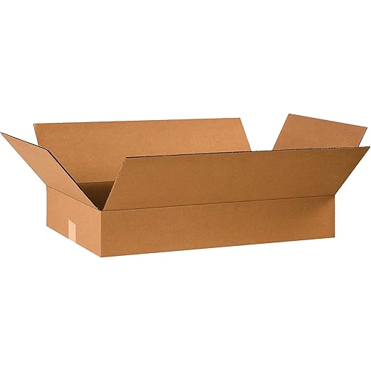 Tape Logic Shipping Boxes Flat 24"L x 14"W x 4"H, Moving and Storage by TapeLogic