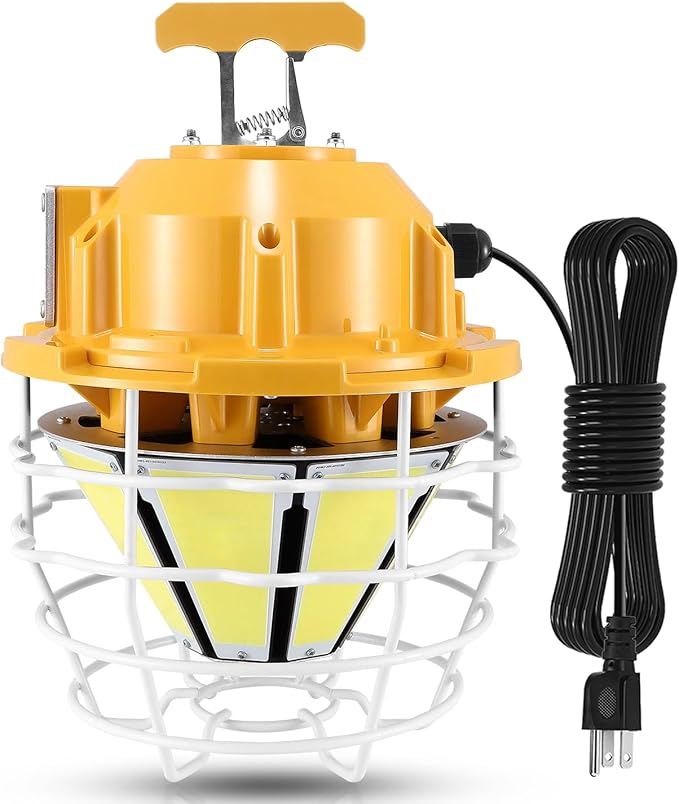 LED Temporary Work Light 250W 37500LM 5000K Daylight White High Bay led by LightupEveryCorner