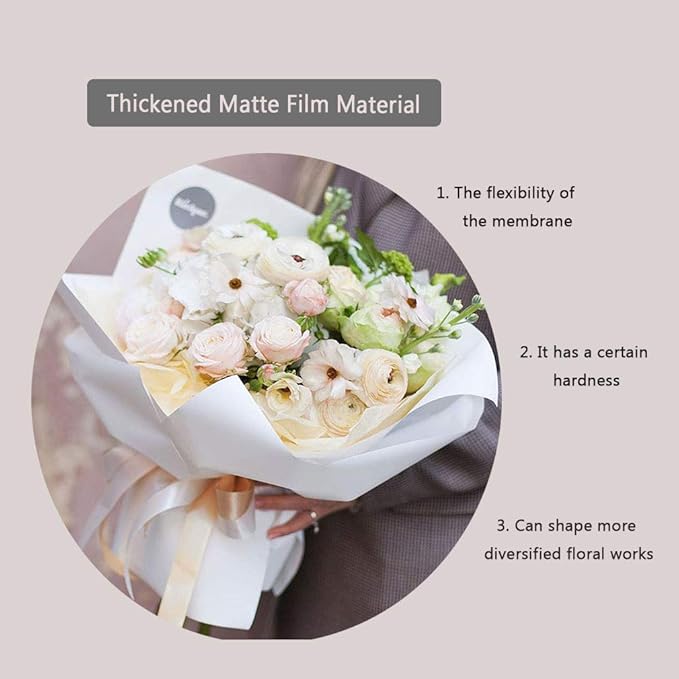 FWSA WRAPS Flower Wrapping Paper Roll Korean Floral Bouquet Packing Supplies - Image 3