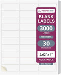 NextDayLabels - 2.5/8" x 1" Rectangular Sticker Labels by NextDayLabels