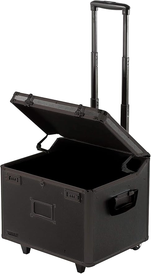 Vaultz Locking Mobile File Chest, Letter/Legal Files, 17.5" X 15.5" X 14.5" - Image 3
