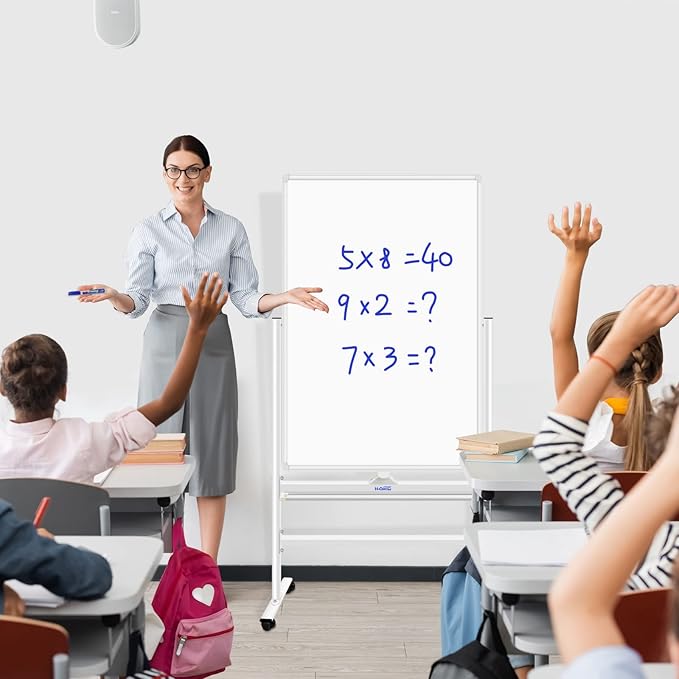 H-Qprobd Magnetic Whiteboard Mobile Dry Erase Board - Image 7