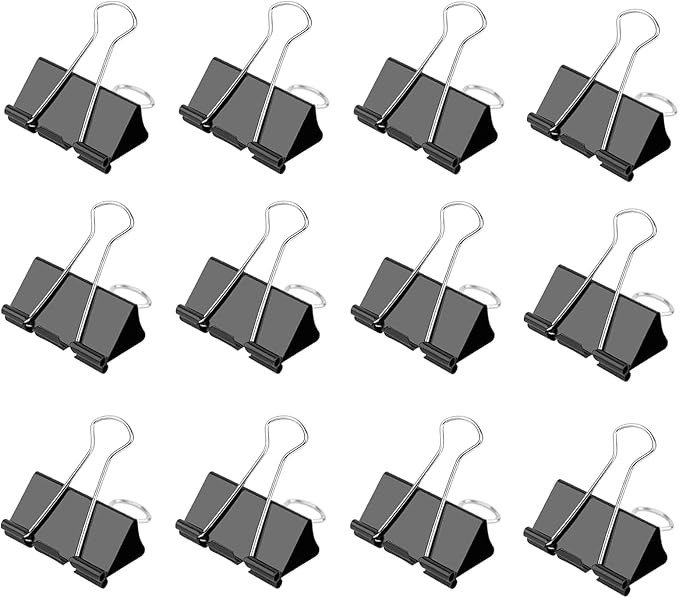 Ufmarine Small Binder Clips 1 Inch Length by Ufmarine