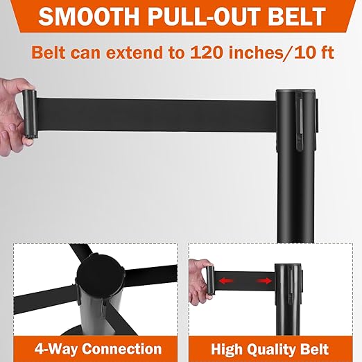 6 Pack Crowd Control Stanchions - Image 5