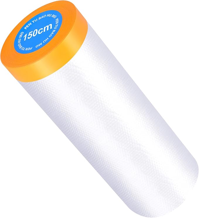 Muf 5 x 65 Feet Plastic Drop Cloth Plastic Sheeting by Muf