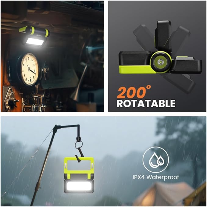 Yemao Led Work Light Rechargeable, Small Portable Work Light - Image 7
