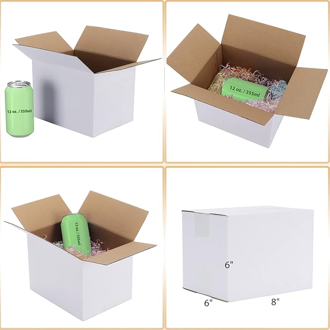 Calenzana 8x6x6 Shipping Boxes Set of 40 - Image 5