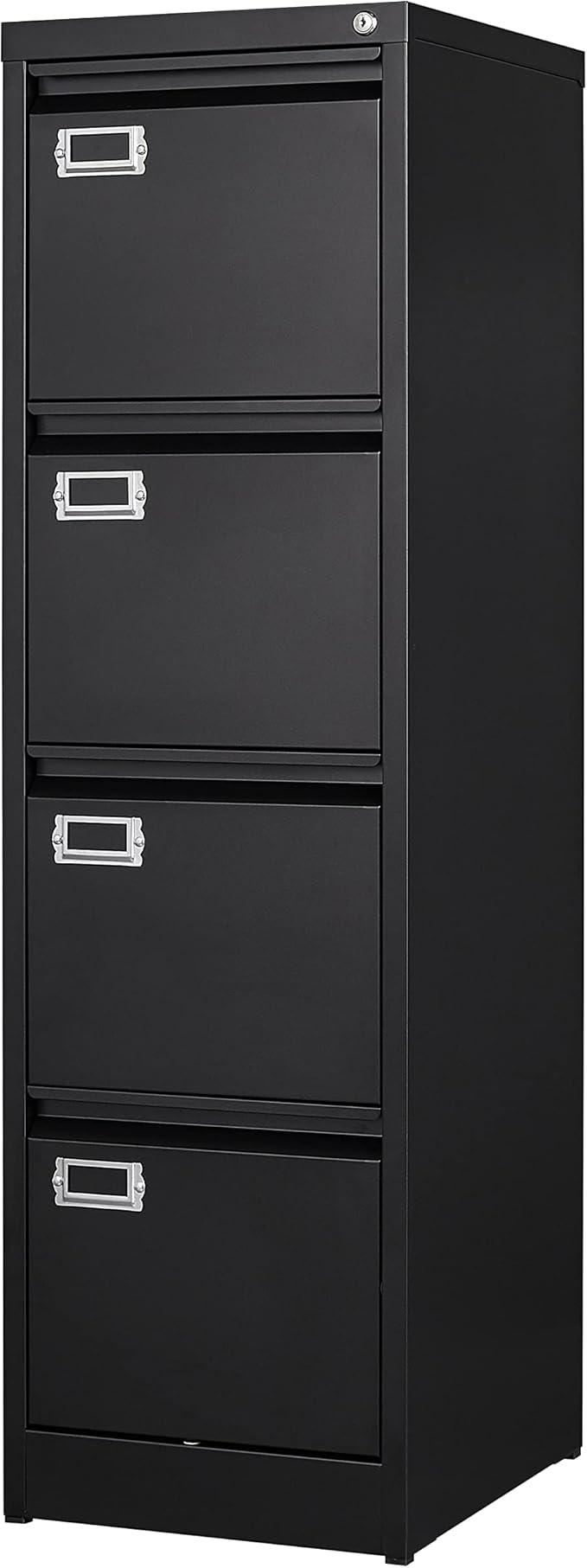 4 Drawer File Cabinet with Lock Metal Vertical File Cabinet Office Home by BYNSOE