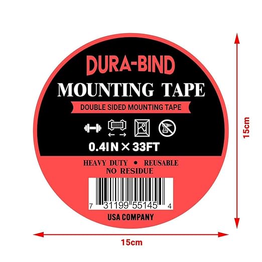 Heavy Duty Mounting Tape, Double Sided VHB Foam Tape; - Image 2