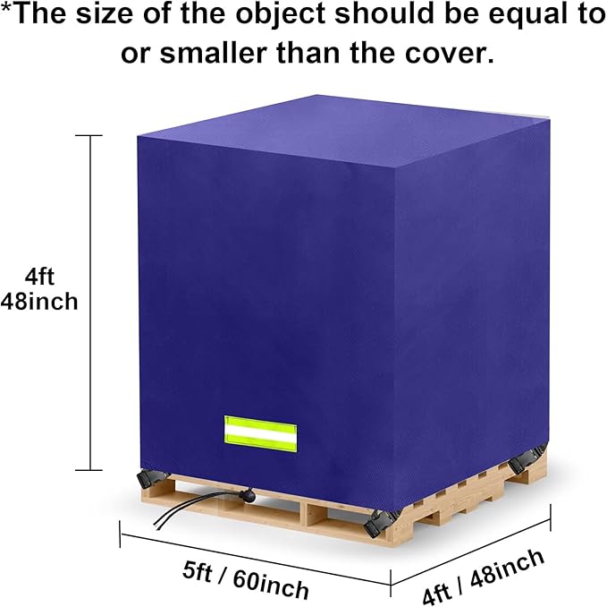 Pallet Cover Tarp Waterproof, Pallet Covers Heavy Duty Waterproof bulk Pallet - Image 7