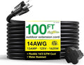 Go Green Power Inc. 14/3 SJTW Outdoor Extension Cord, 100 ft by PowerByGoGreen