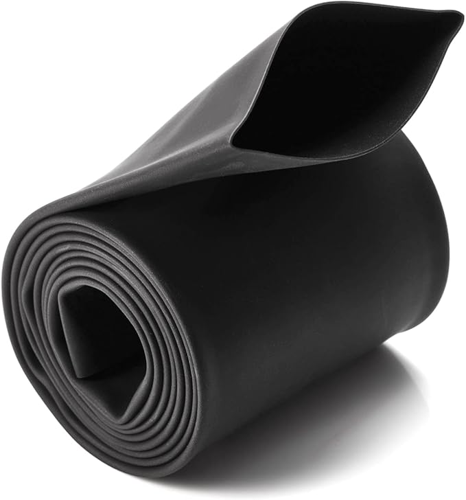 Chanzon 2:1 Ratio 1-1/8" Heat Shrink Tubing 3.3Ft Roll Black Polyolefin by Chanzon