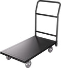 Platform Truck, 2100 lbs Load Bearing Carbon-Steel Heavy Duty Cart, 47.24" by GIOTORENT