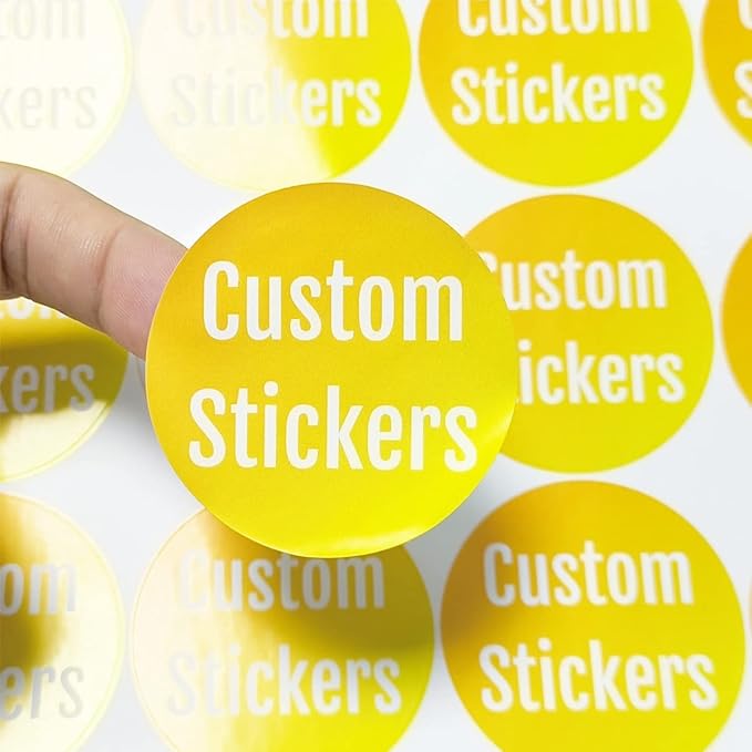 100-500 Custom Stickers Personalized Labels, Customized Stickers - Image 2