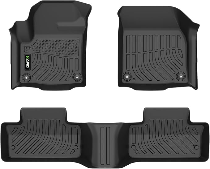 Floor Mats Custom for Range Rover Evoque 2012-2019 All Weather Protection TPE by HAFIDI
