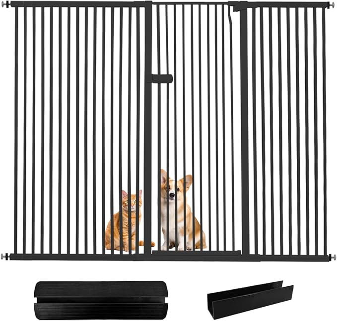 Lumizone Extra Tall Cat Gate 55.12" High Pressure Mounted Extra Wide 2025 New by Lumizone