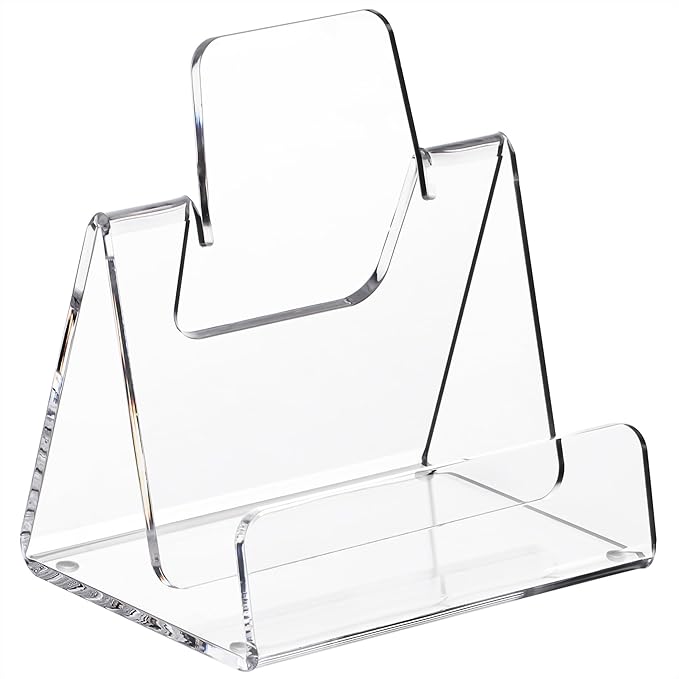 Acrylic Brochure Holder 5x6 Inch, Leaflets by HeZone