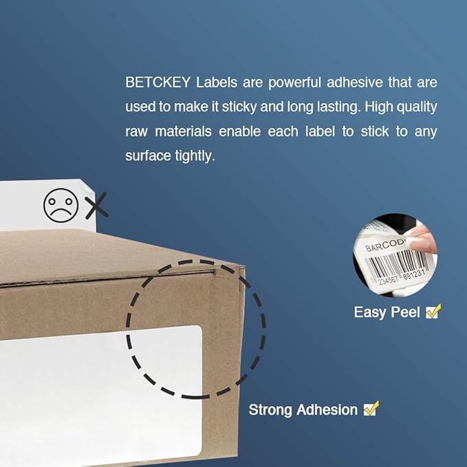 BETCKEY - Compatible Address Labels Replacement - Image 5