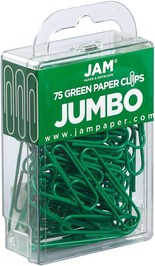 JAM PAPER Colorful Jumbo Paper Clips - Image 4