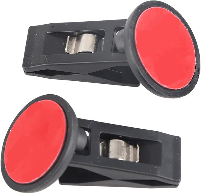 KENANLAN 2Pcs Car Note Pad Holder, Car Notepad Clip, Car Ticket Holder Sucker - Image 6