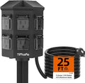 TiFFCOFiO Outdoor Power Strip Weatherproof, 25 FT Extension Cord by TiFFCOFiO