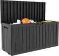 90 Gallon Waterproof Outside Storage Box by Unknown