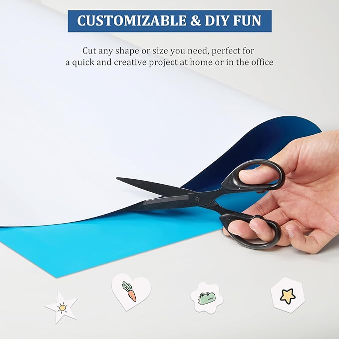 Whiteboard Adhesive Contact Paper, 48×36" in Magnetic Whiteboard Roll, Dry - Image 7