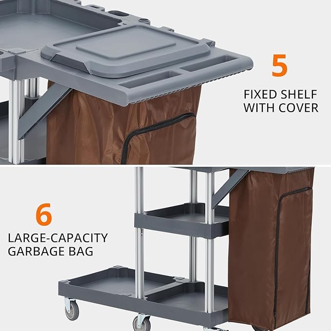 Commercial Janitorial Cart - Image 6