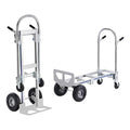 VEVOR Aluminum Truck, 2 in 1, 800 lbs Load Capacity, Heavy Duty Industrial by VEVOR