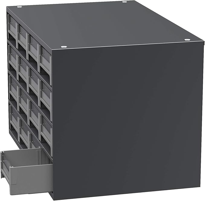 Akro-Mils Steel Garage Storage Cabinet, Small Parts Organizer Metal Cabinet - Image 5