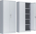 INTERGREAT Metal Storage Cabinet, Locking Tool Cabinets by INTERGREAT