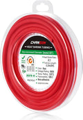 Chanzon 2:1 Ratio 1/8" Heat Shrink Tubing 8Ft Roll Red Polyolefin Sleeving Wrap by Chanzon