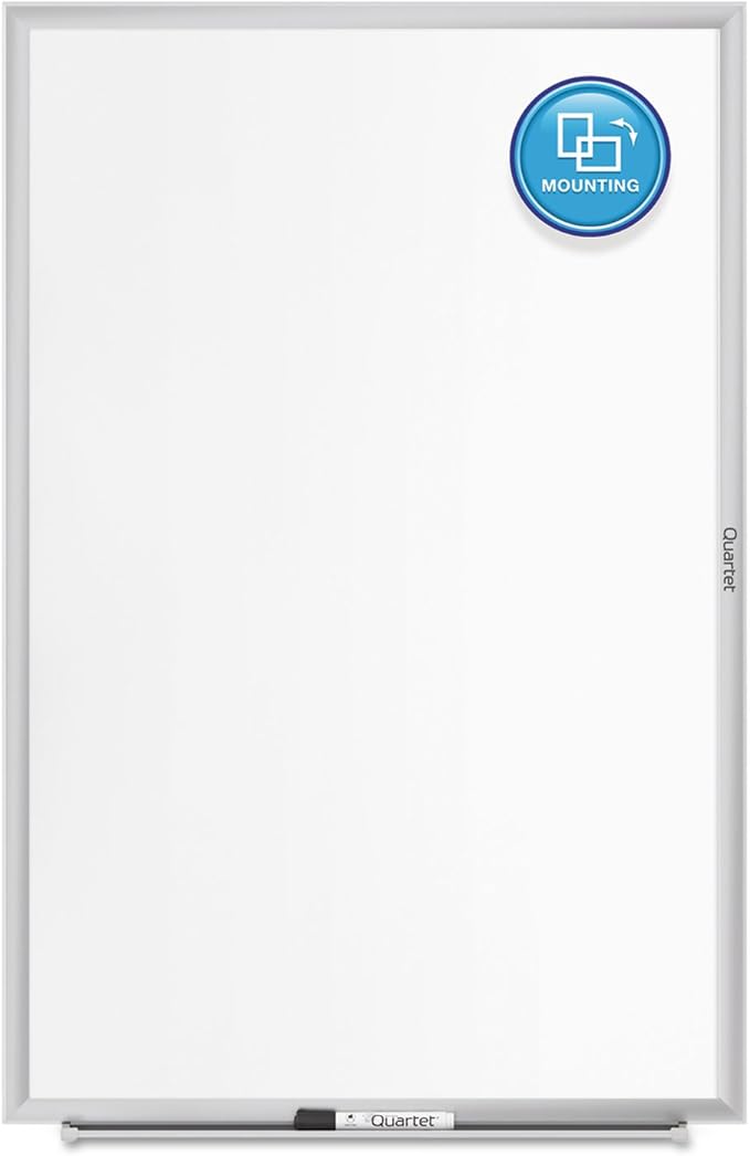 Quartet Magnetic Dry Erase White Board, Nano-Clean Surface Resists Ink Stains - Image 8