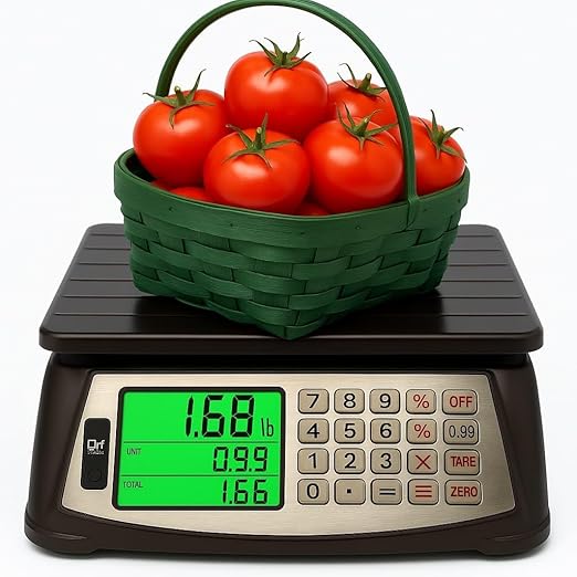 Price Computing Scale, Commercial Food Scale, Counting Function, Rechargeable - Image 9
