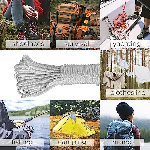 Paracord Rope 550 lb 4mm – Parachute Cord – Utility Camping Rope - Image 6
