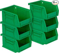 Akro-Mils 30210 AkroBins Plastic Storage Bins, Space-Saving Stackable by Akro-Mils