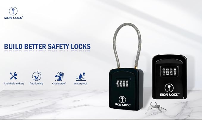 Iron Lock® Key Lock Box Portable - Image 9