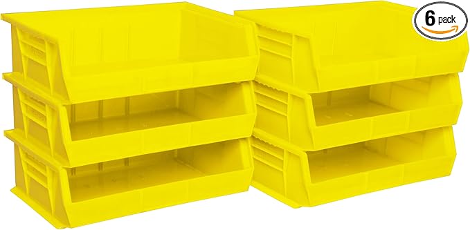 Akro-Mils 30255 AkroBins Plastic Storage Bins, Space-Saving Stackable Bins by Akro-Mils