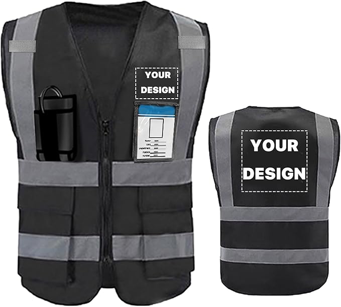 YOWESHOP High Reflective Visibility Safety Vest by YOWESHOP