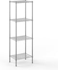 18" Deep x 24" Wide x 74" Height Wire Shelving Kit | 4-Tier | NSF Commercial by Regal+Altair