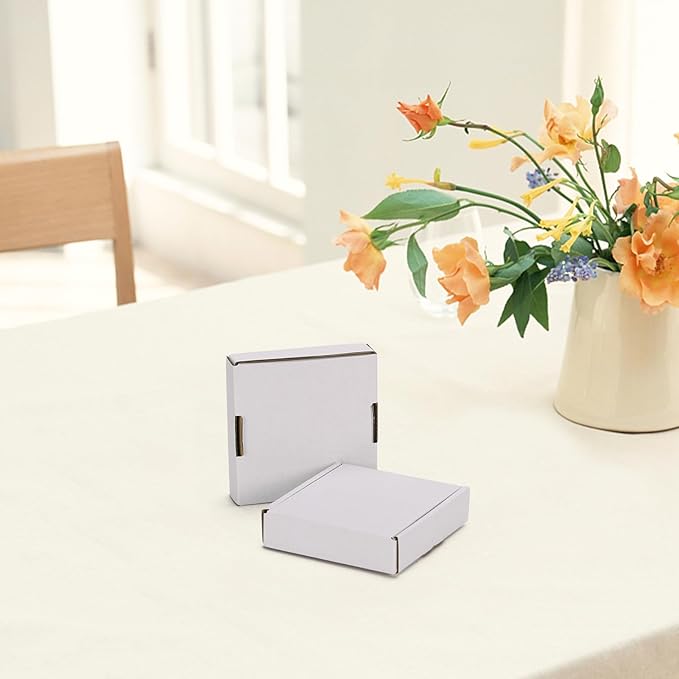 HORLIMER 4x4x1 inches Shipping Boxes Set of 50 - Image 5