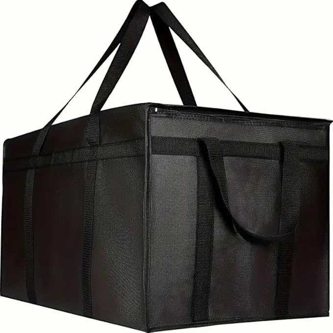 Heavy Duty, Insulated Food Delivery Bag, XXXL Pizza Delivery Bags, Grocery by Unknown