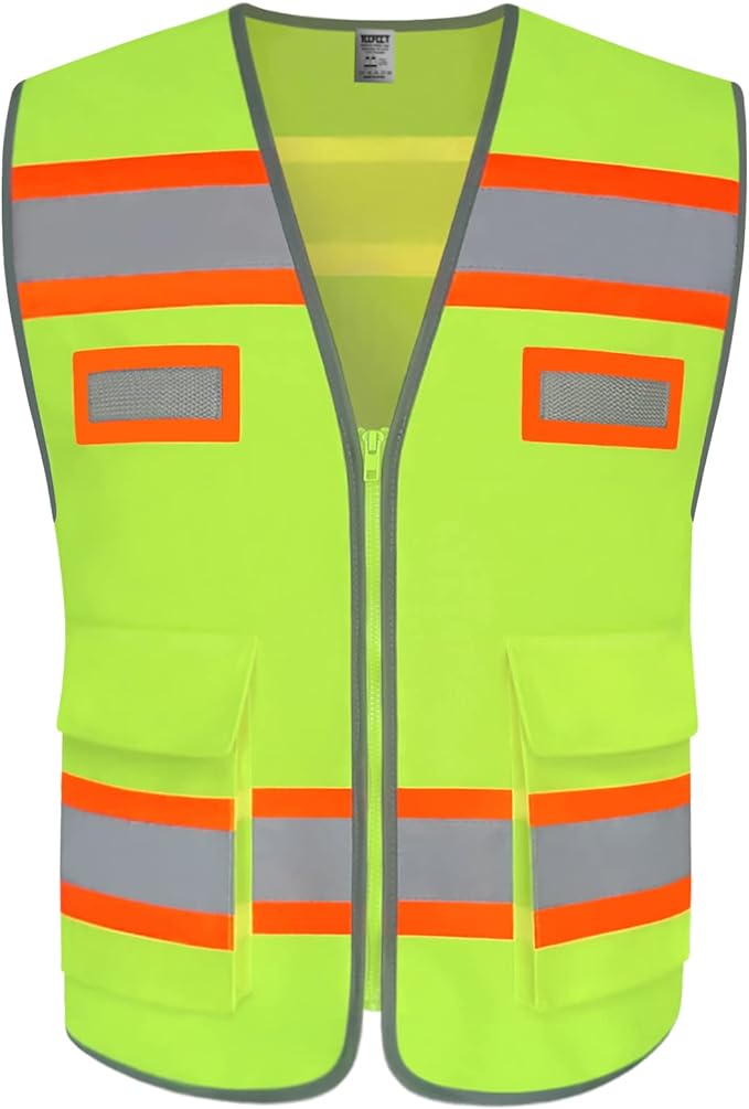 TCCFCCT Safety Vest for Men Women by TCCFCCTPROFESSIONALSAFETYSOLUTIONS