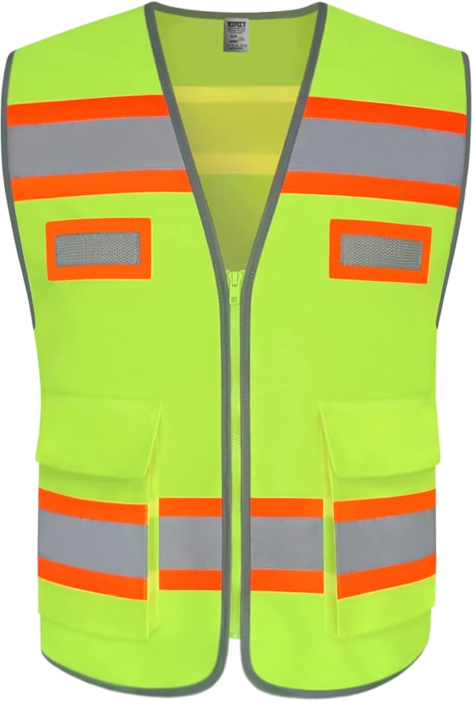 TCCFCCT Safety Vest for Men Women by TCCFCCTPROFESSIONALSAFETYSOLUTIONS